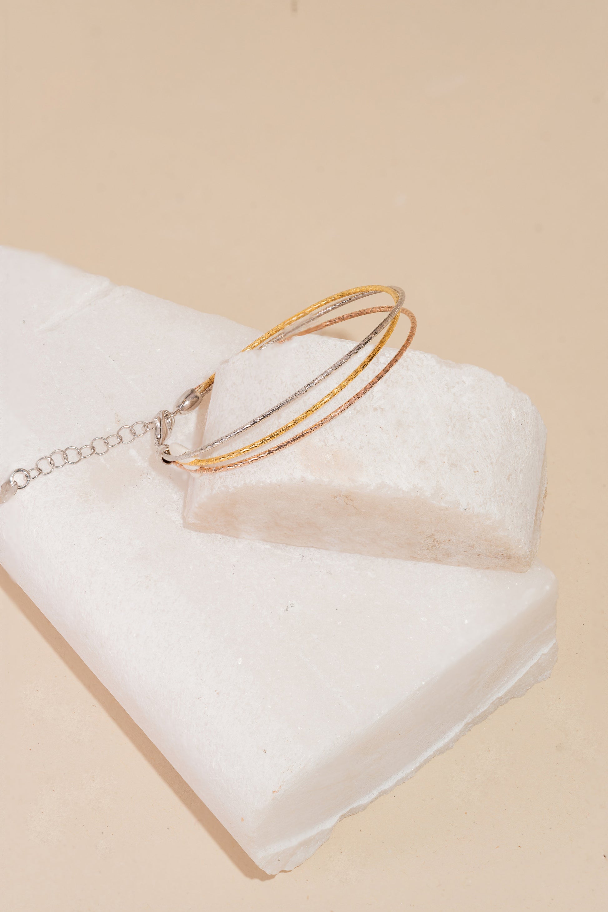 three layer bracelet